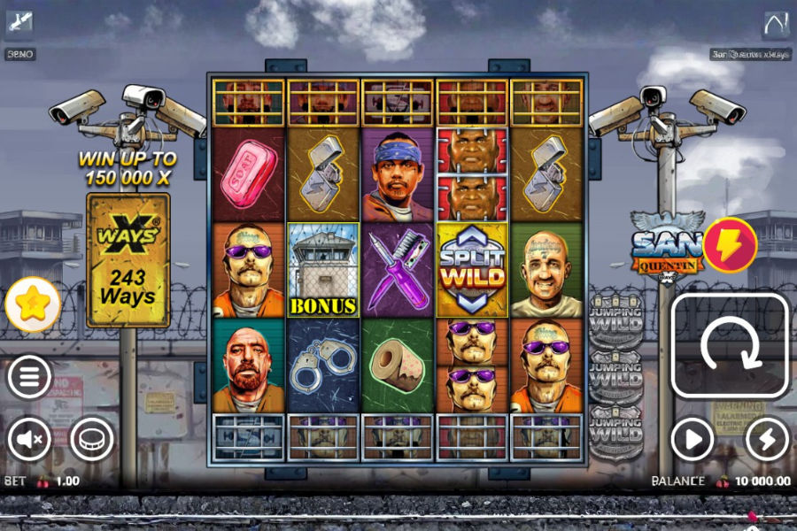 demo play of san quentin slot